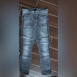 MOTHER Charcoal Gray Denim Jeans